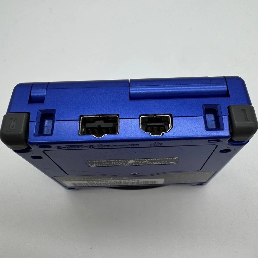 Nintendo Game Boy Advance SP Cobalt Blue Handheld System AGS-001 with Charger